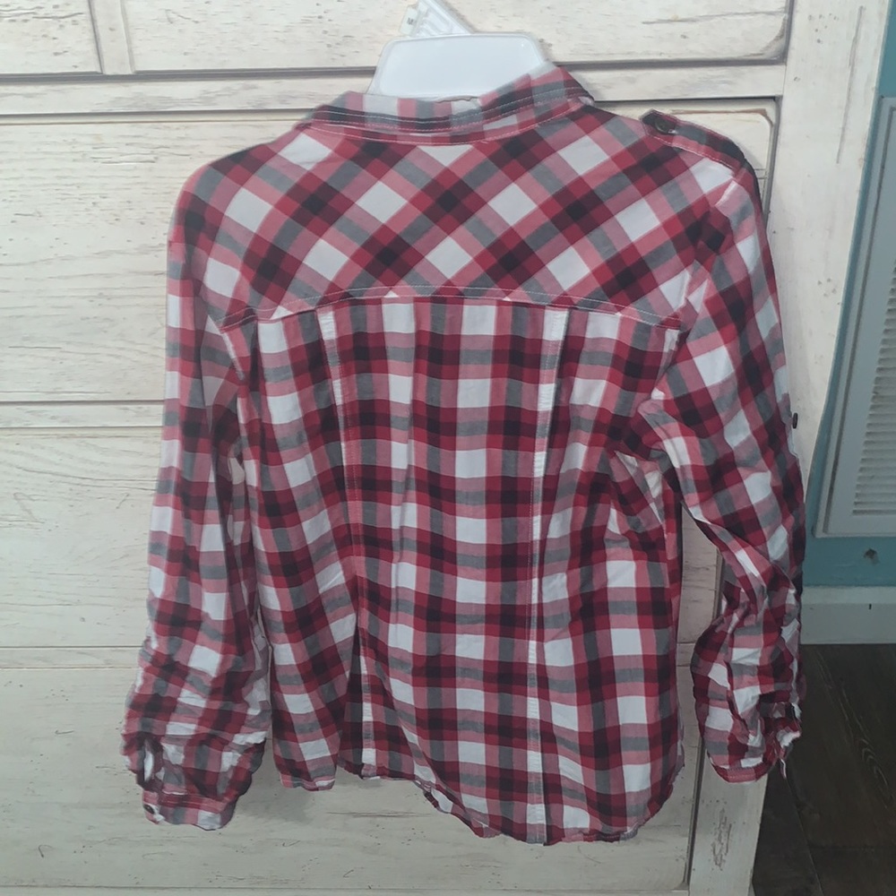Plaid button down - Picture 2 of 2